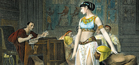 Lâu nay, Cleopatra luôn được thể hiện trong hình tượng  khêu gợi như thế này 
