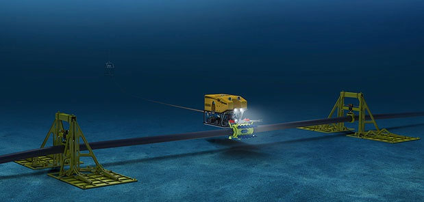 Cáp nằm sâu dưới đáy đại dương cần có những thiết bị chuyên dụng mới có thể kiểm tra thay thế được.